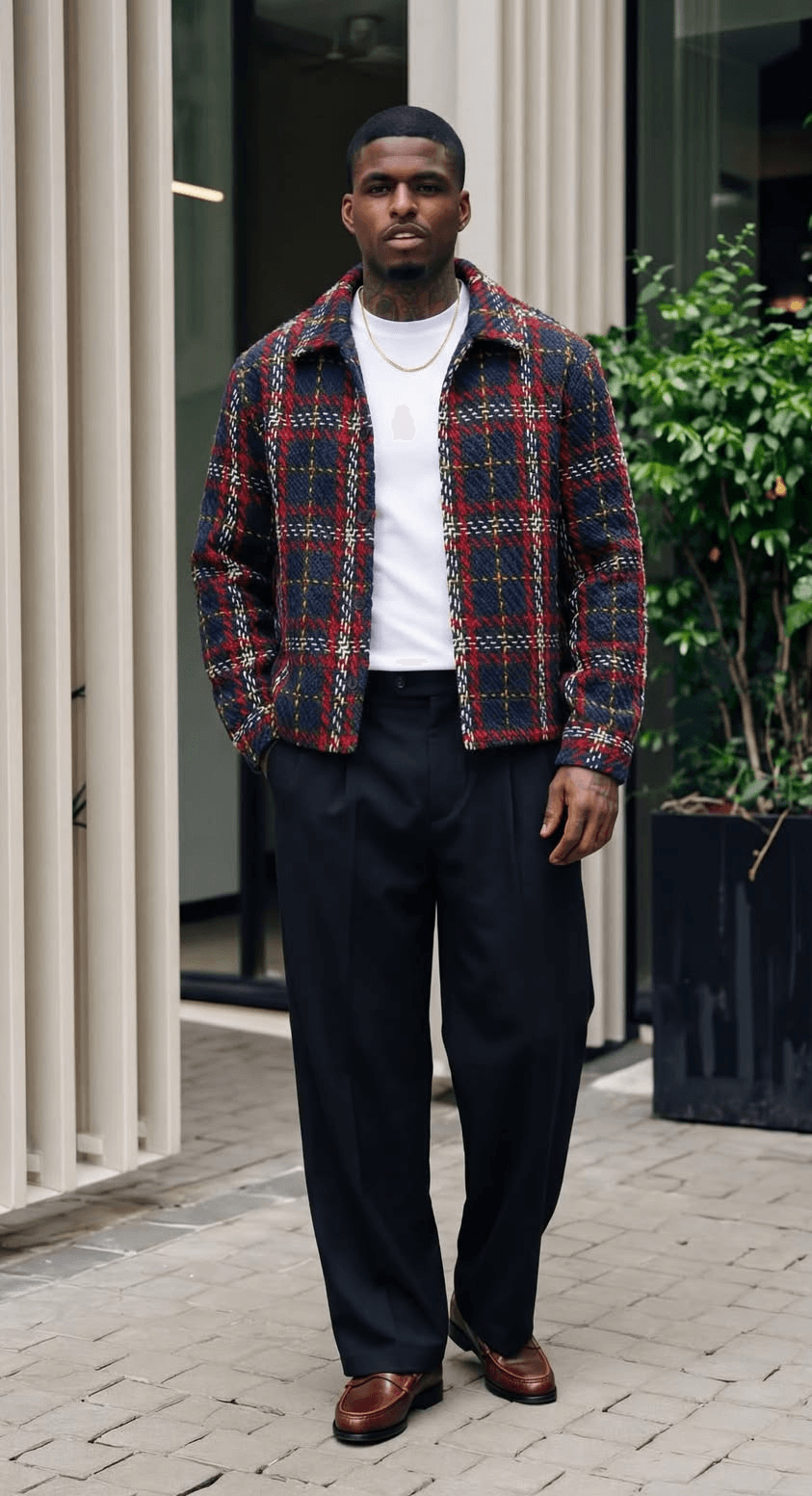 TobyCasual formal wear editorial